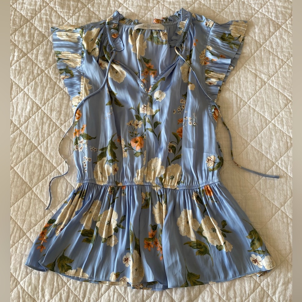Wild fern blouse (XS)